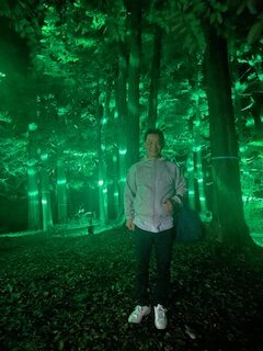 土星観測と浅間古墳ライトアップに感激。