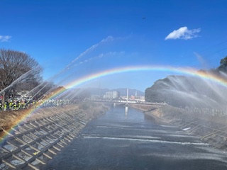 毎年恒例の新春風景