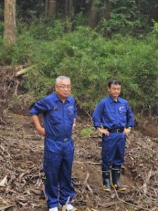 富士市の山を守るための管内視察。