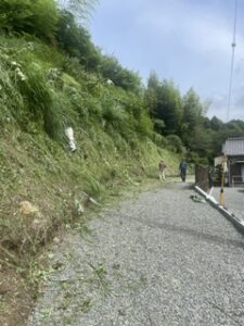 夏の草刈りに参加して思う事！
