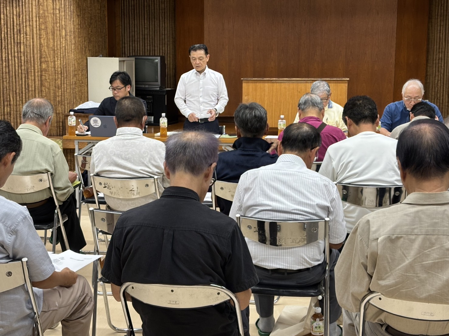 来期に向けて後援会活動活発化。