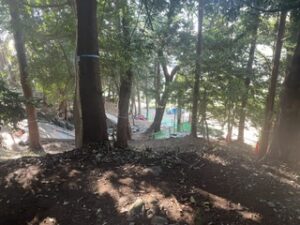 浅間古墳でもお日待ちです。
